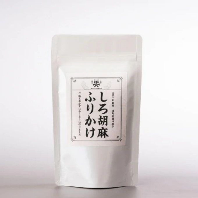 中六醸造元様 白ごまふりかけパッケージ制作