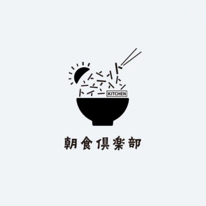 トトン KITCHEN 様 朝食用ロゴマーク制作